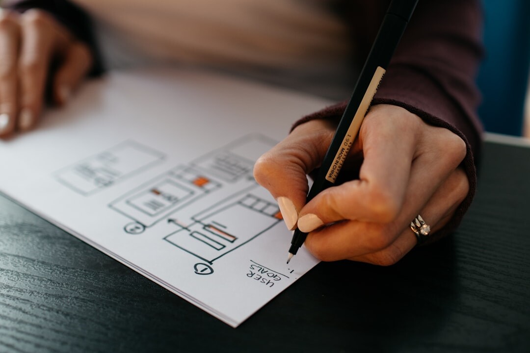 person planning financial future