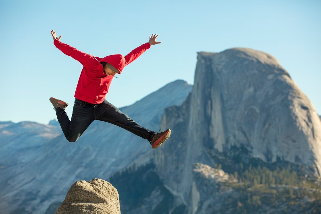 person achieving financial goals